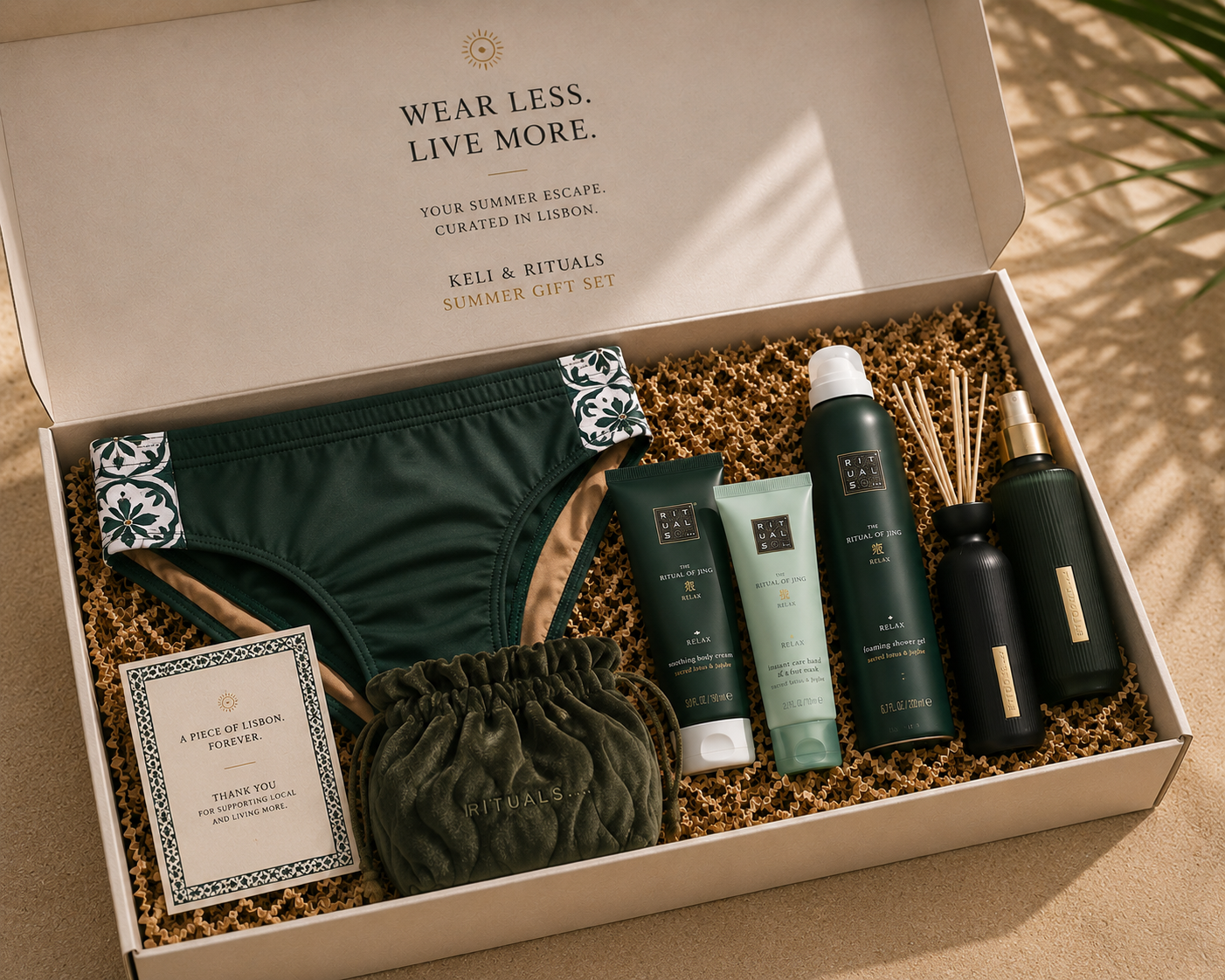 Caja de regalo KELI x RITUALS – Hombres Premium