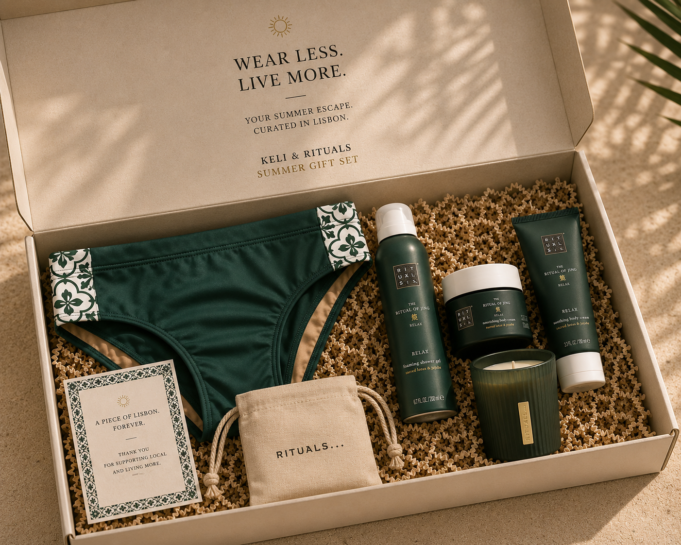 Caja de regalo KELI x RITUALS — Men Signature