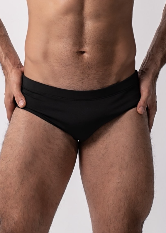 Negro Medianoche 8cm – Sunga de Hombre | KELI Swim