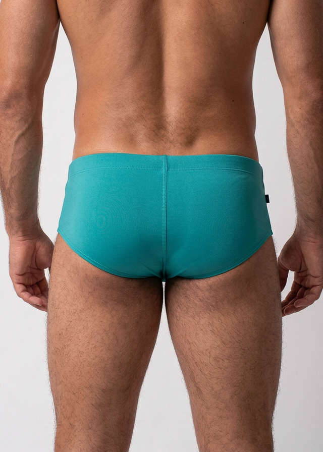 Ocean Teal 12cm – Slip de baño Sunga para hombre | KELI Swim