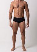 Negro Medianoche 12cm – Slip de Baño Sunga para Hombre | KELI Swim